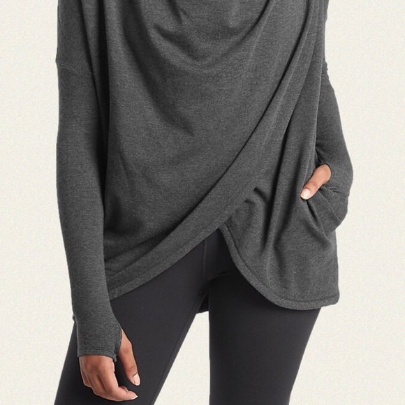 Athleta Purana Wrap Sweatshirt - Picture 5 of 7